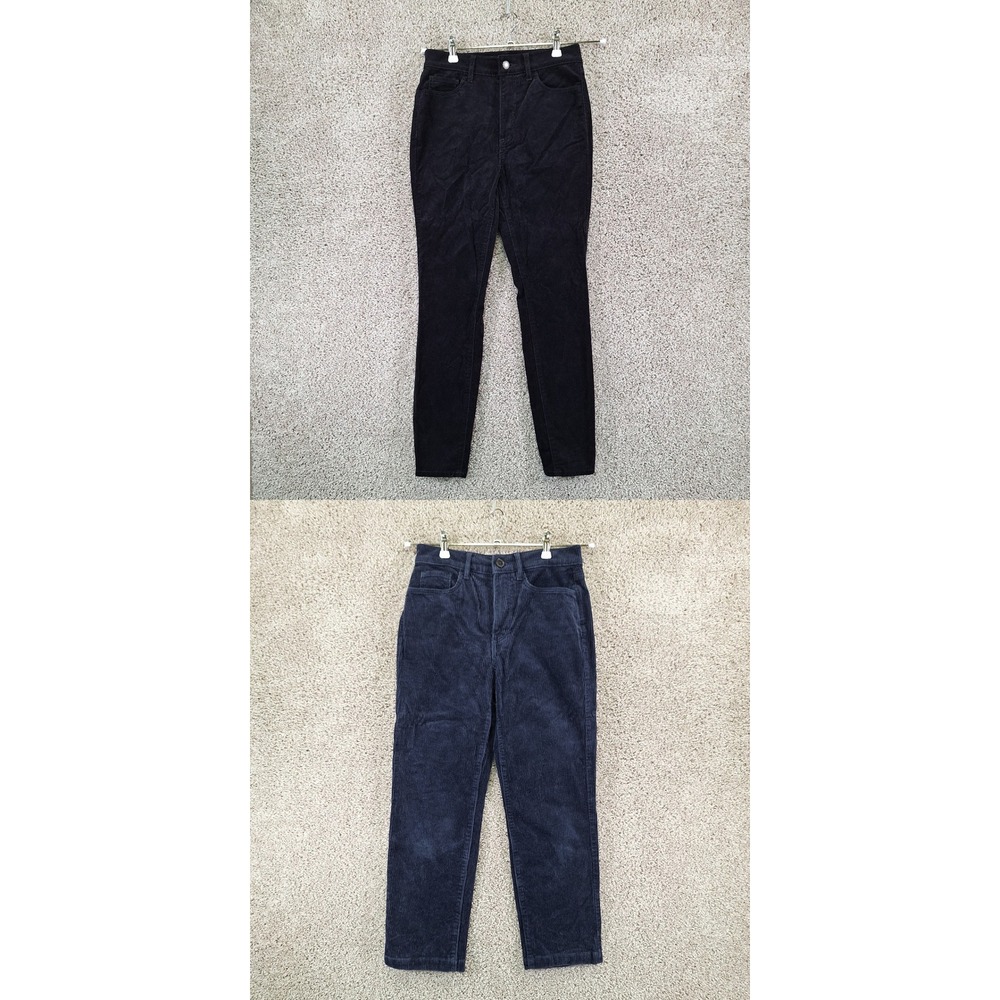 LOFT Pants Womens 26/2P Corduroy Slim & Straight Leg Casual Preppy Lot of 2